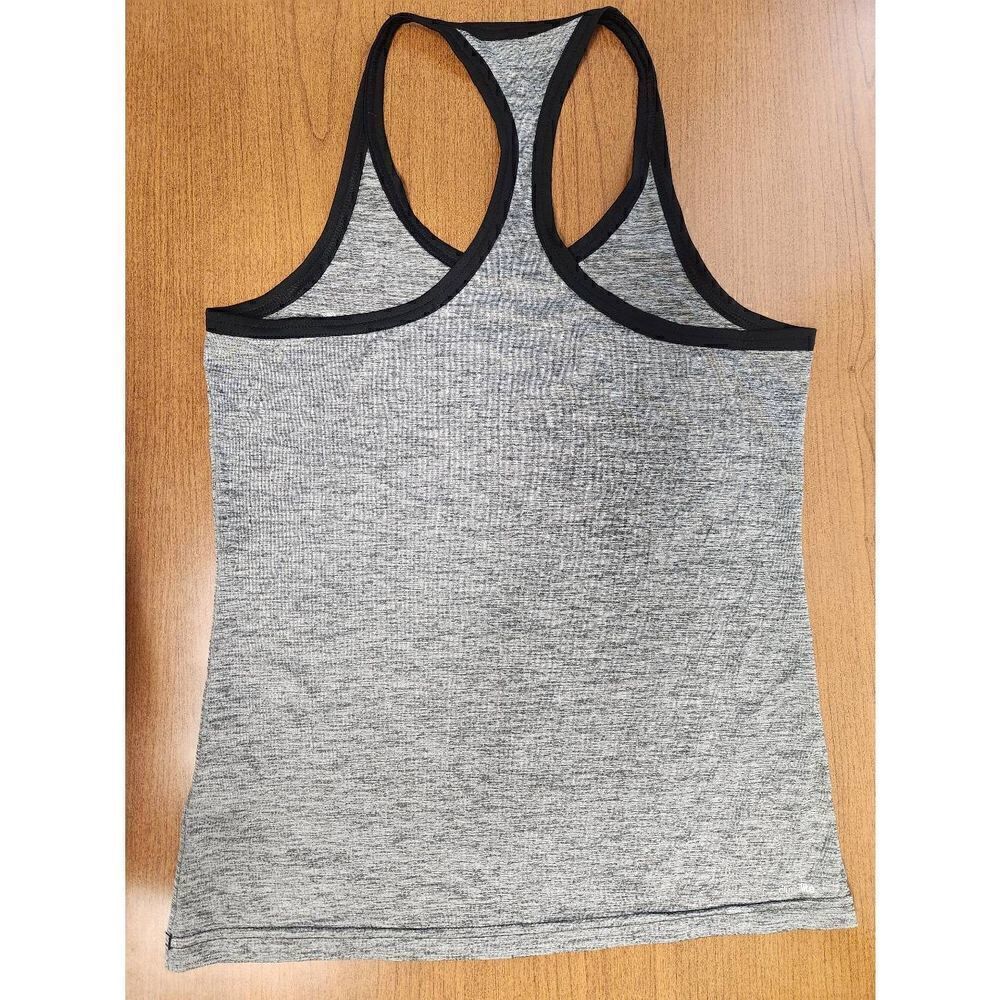 Adidas SMALL grey raserback tank with black trim - Picture 3 of 6